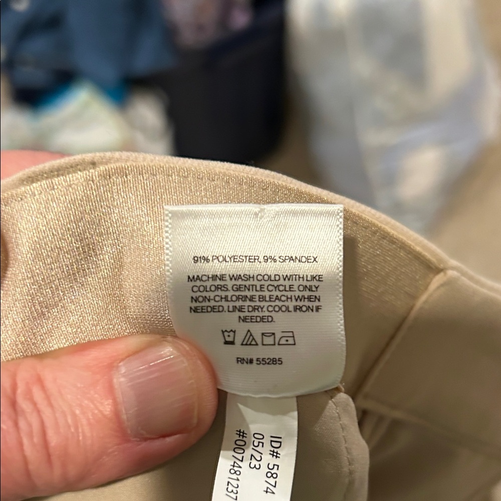 Express Editor High-Rise Pants - Beige - Picture 6 of 6